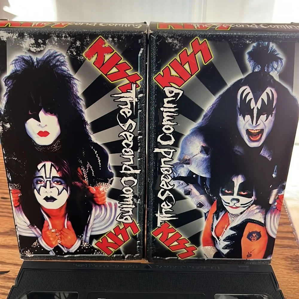 Two VHS KISS movies